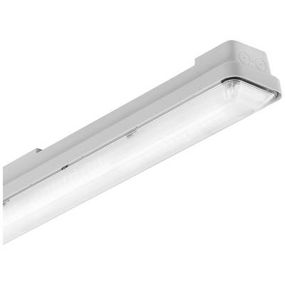 Una lampada LED moderna dal design rettangolare e copertura trasparente, adatta per il montaggio a soffitto in ambienti interni.