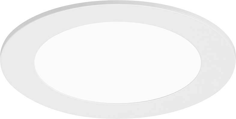 Un semplice anello bianco ellittico, privo di ulteriori caratteristiche o decorazioni.