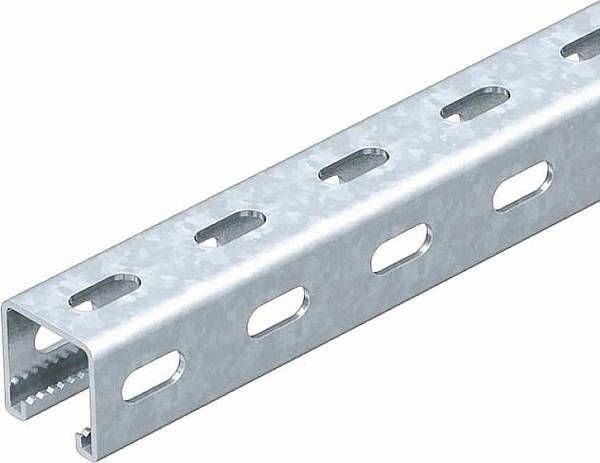 OBO Bettermann 6479683 Binario profilato  (L x L x A) 400 x 41 x 41 mm 1 pz. Grigio