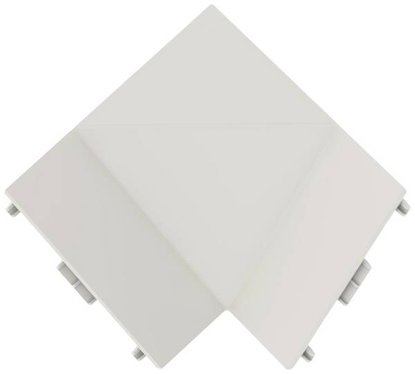 OBO Bettermann 6131172 Angolo interno  (L x A) 90 mm x 90 mm 10 pz. Bianco
