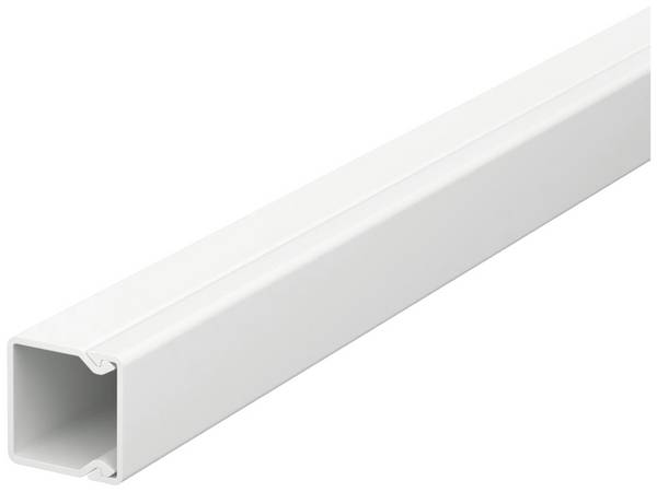 OBO Bettermann 6175460 Canalina passacavi (L x L x A) 2000 x 17.4 x 17.4 mm 24 pz. Grigio