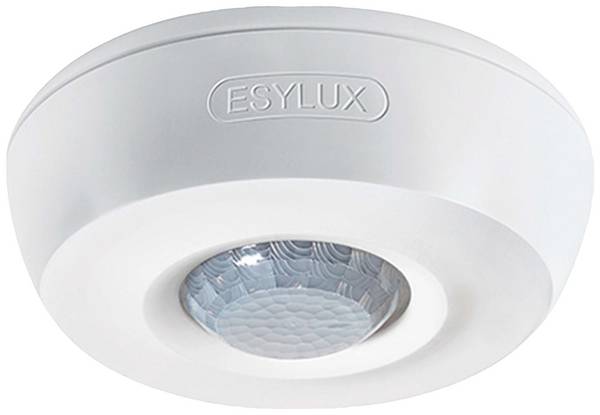 ESYLUX EB10431357 Soffitto, Da parete Rivelatore di presenza a soffitto 360 °  Bianco IP20