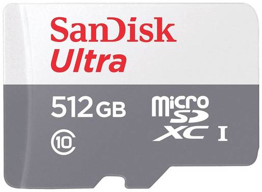 SanDisk Ultra microSD memoria flash 512 GB MicroSDXC UHS-I Classe 10
