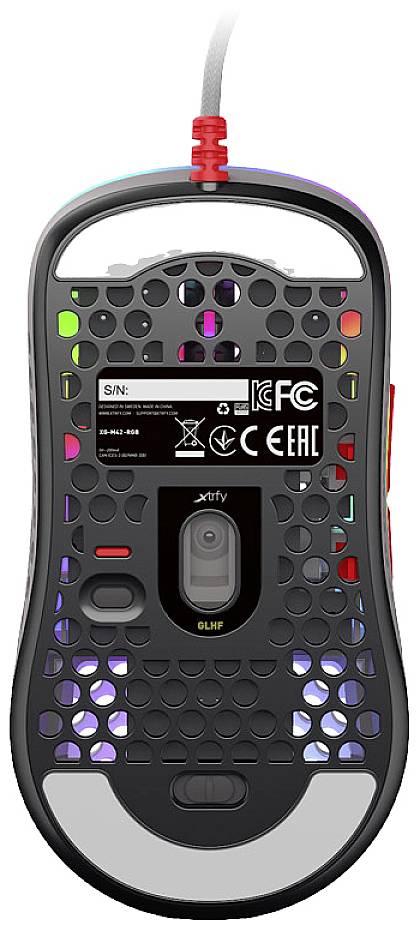 Xtrfy M42 mouse Ambidestro USB tipo A Ottico 16000 DPI-6