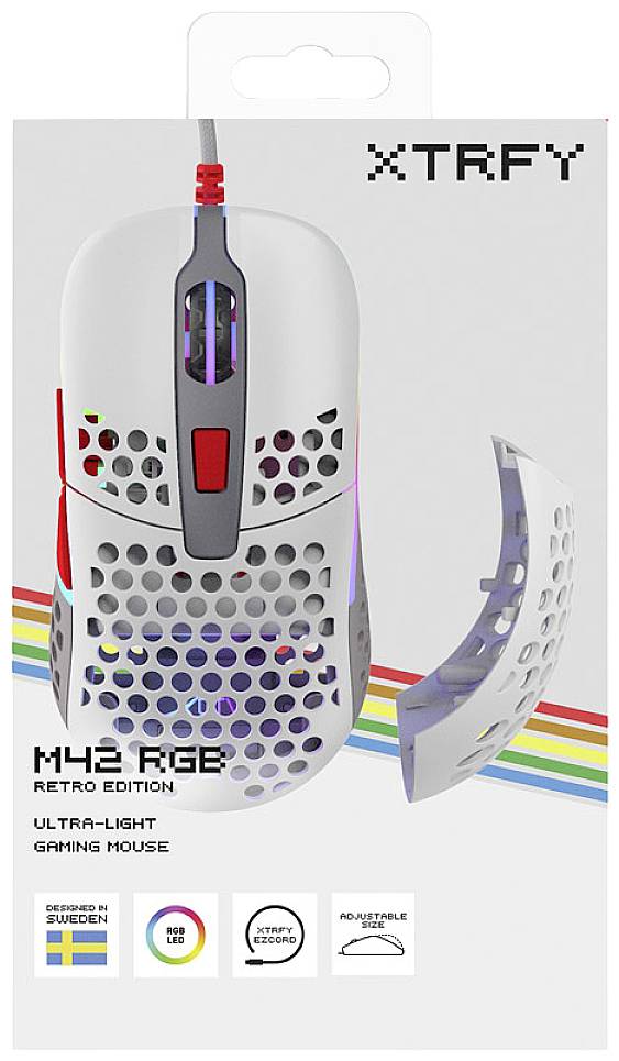 Xtrfy M42 mouse Ambidestro USB tipo A Ottico 16000 DPI-7