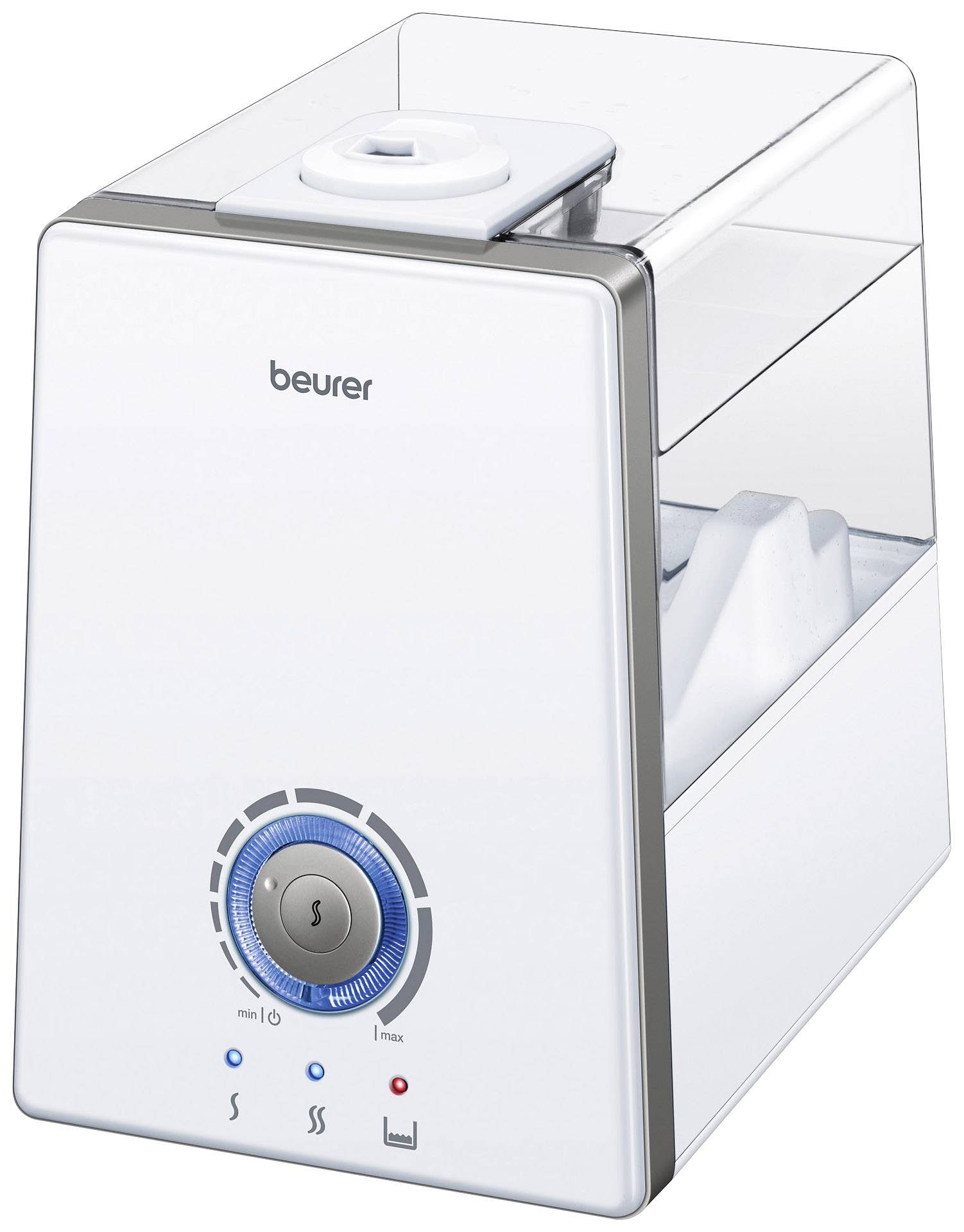 Beurer lb88 dual air umidificatore e nebulizzatore ad ultrasuoni colore bianco-0