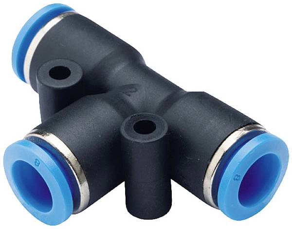 TRU COMPONENTS Raccordo a T TC-13863060 PEG6-4    Ø tubo: 6 mm, 4 mm   1 pz.