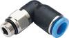 TRU COMPONENTS Raccordo angolato GPL6-G01 Ø tubo: 6 mm Diametro foro montaggio: G1/8" 1 pz.