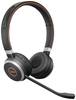 Jabra Evolve 65 Second Edition - MS Teams Cuffie On Ear Bluetooth, Senza fili (via radio) Stereo Nero Eliminazione del rumore, Riduzione del rumore del microfono headset con microfono, regolazione del volume Telefono