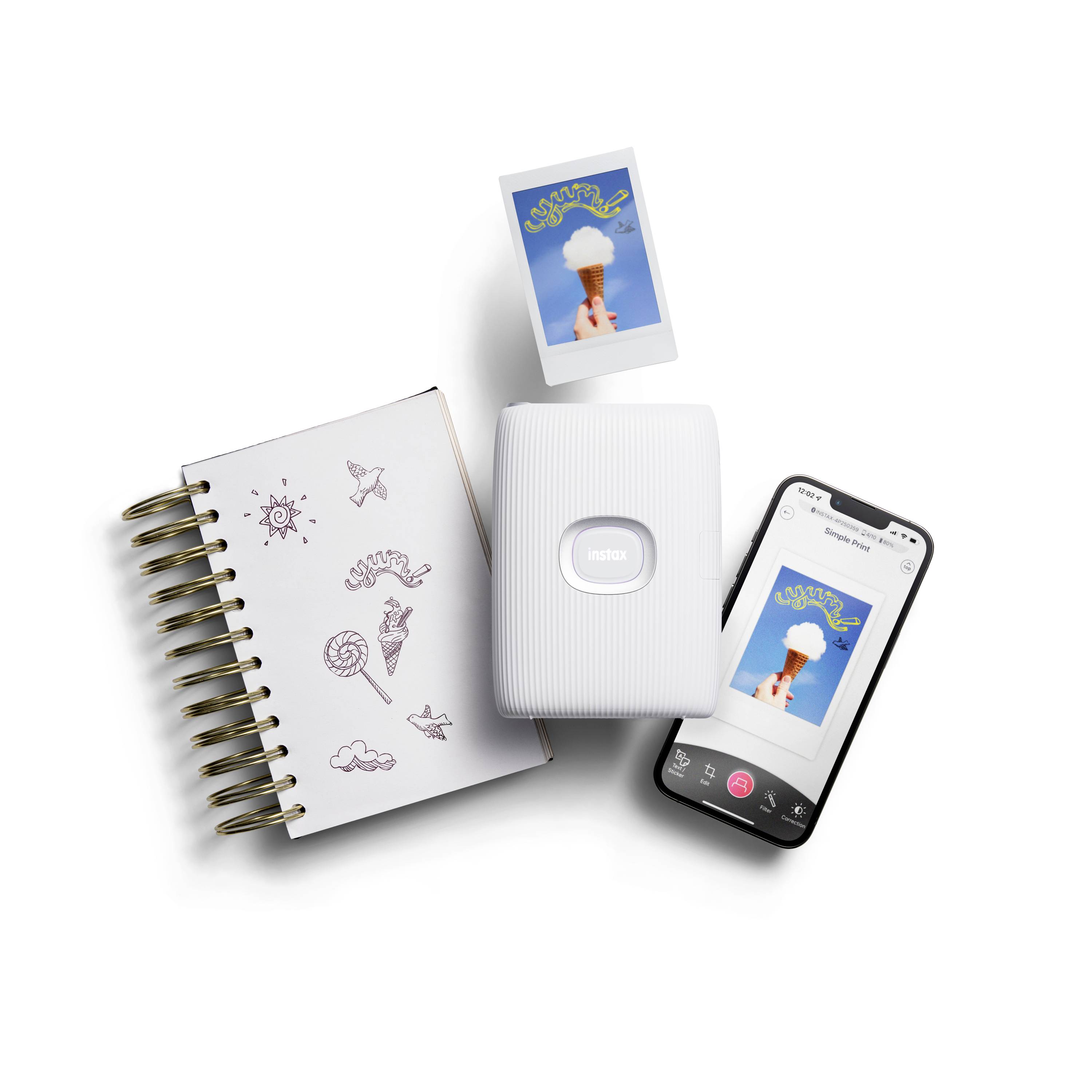 Fujifilm instax mini Link 2 Stampante per foto 318 x 318 DPI Bianco-13