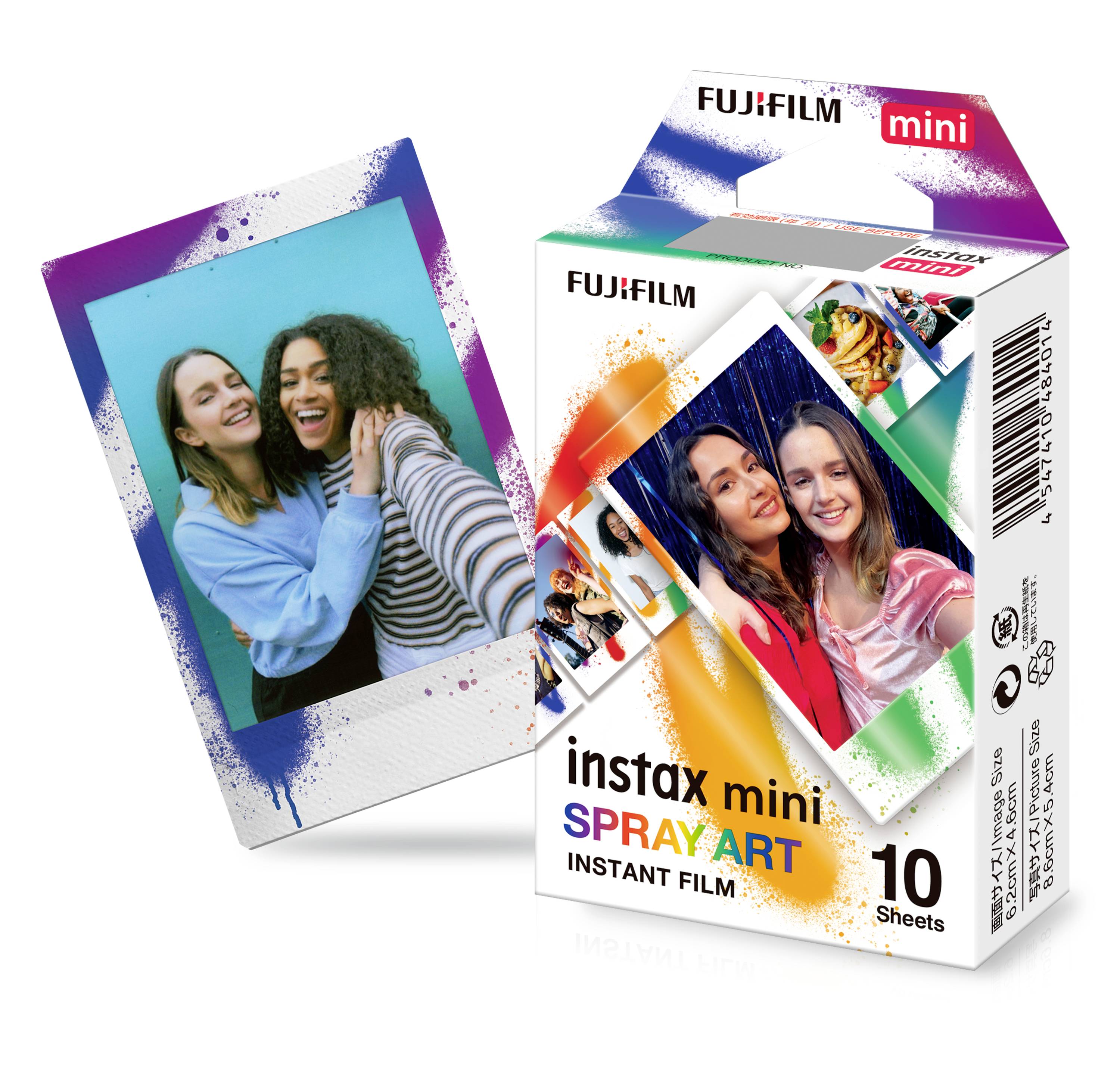 Fujifilm Fujifilm Instax Mini Spray Art - Instant-Farbfilm Pellicola per stampe istantanee-3