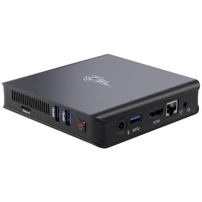 CSL Computer Narrow Box Ultra HD Compact v5 Mini-PC (HTPC) Intel N5100 (4 x 2.8 GHz) 4 GB RAM 512 GB SSD 128 GB eMMC  Wi