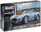 Modellino '65 Shelby Cobra 427' di Revell, scala 1:24, Livello 4, con 94 pezzi. Mostra l'auto sportiva blu sulla confezione.