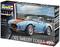 Un kit di modellismo Revell raffigura una Shelby Cobra 427 blu del '65. Il set è in scala 1:24 e comprende 94 pezzi.