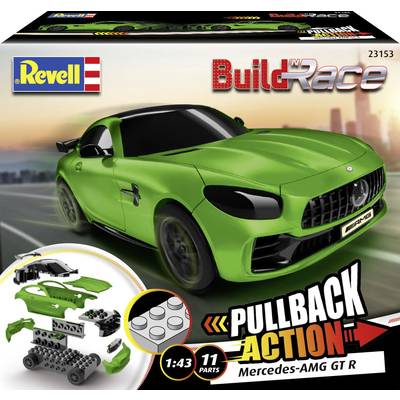 Acquista Automodello in kit da costruire Revell 23153 Build 'n Race  Mercedes-AMG GT R, grün 1:43 da Conrad