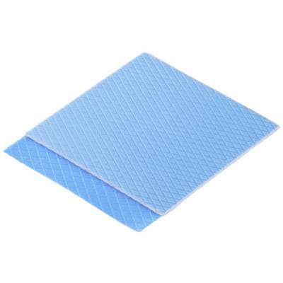 Due panni per la pulizia blu con un motivo a rombi sono sovrapposti l'uno sull'altro. Appaiono morbidi e assorbenti.