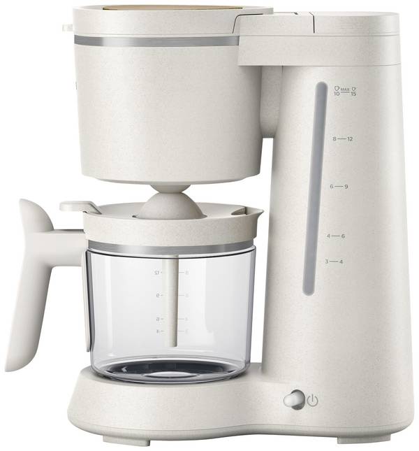 Philips eco conscious edition hd5120/00 macchina da caffè con filtro, 1,2 l