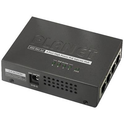Planet HPOE-460 4-Port 802.3at 30W High Power-0
