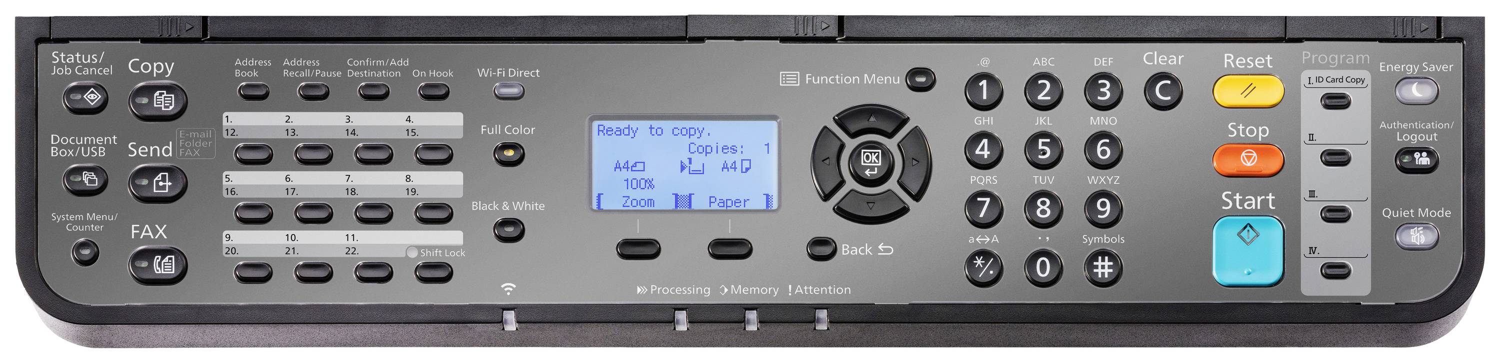 Kyocera ECOSYS MA2100cfx Stampante mutifunzione Laser Colori A4 Stampante, scanner, fotocopiatrice, fax Fronte e retro, -6