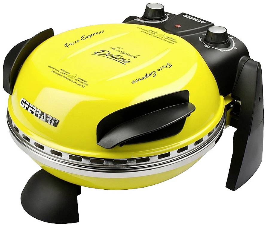 G3Ferrari Delizia Fornetto Pizza Elettrico EVO 1200W Giallo-0