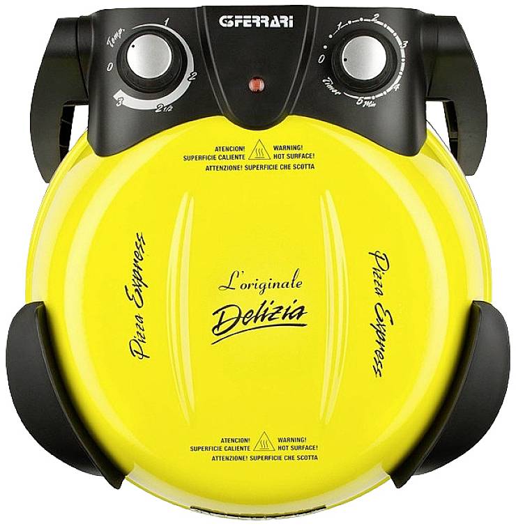 G3Ferrari Delizia Fornetto Pizza Elettrico EVO 1200W Giallo-2