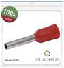Quadrios 22C427 Capocorda 1 mm² Parzialmente isolato Rosso 1 KIT Imballo