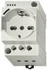 Presa per armadio elettrico Finder 7U.00.8.230.0010 Grigio (RAL 7035)