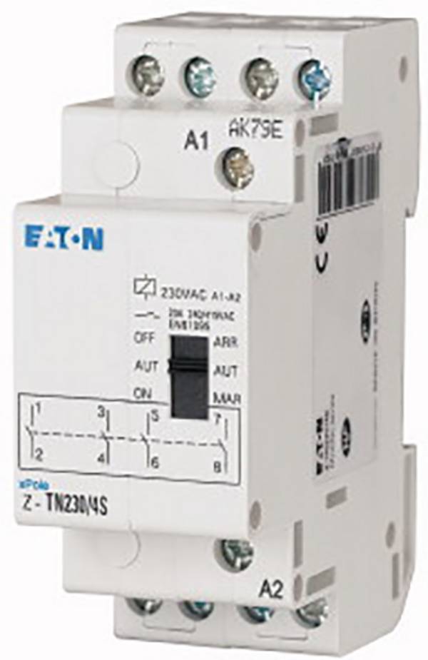 Relè a impulso Guida DIN Eaton Z-TN230/4S 4 NA 230 V/AC 20 A  Pezzo 1 pz.