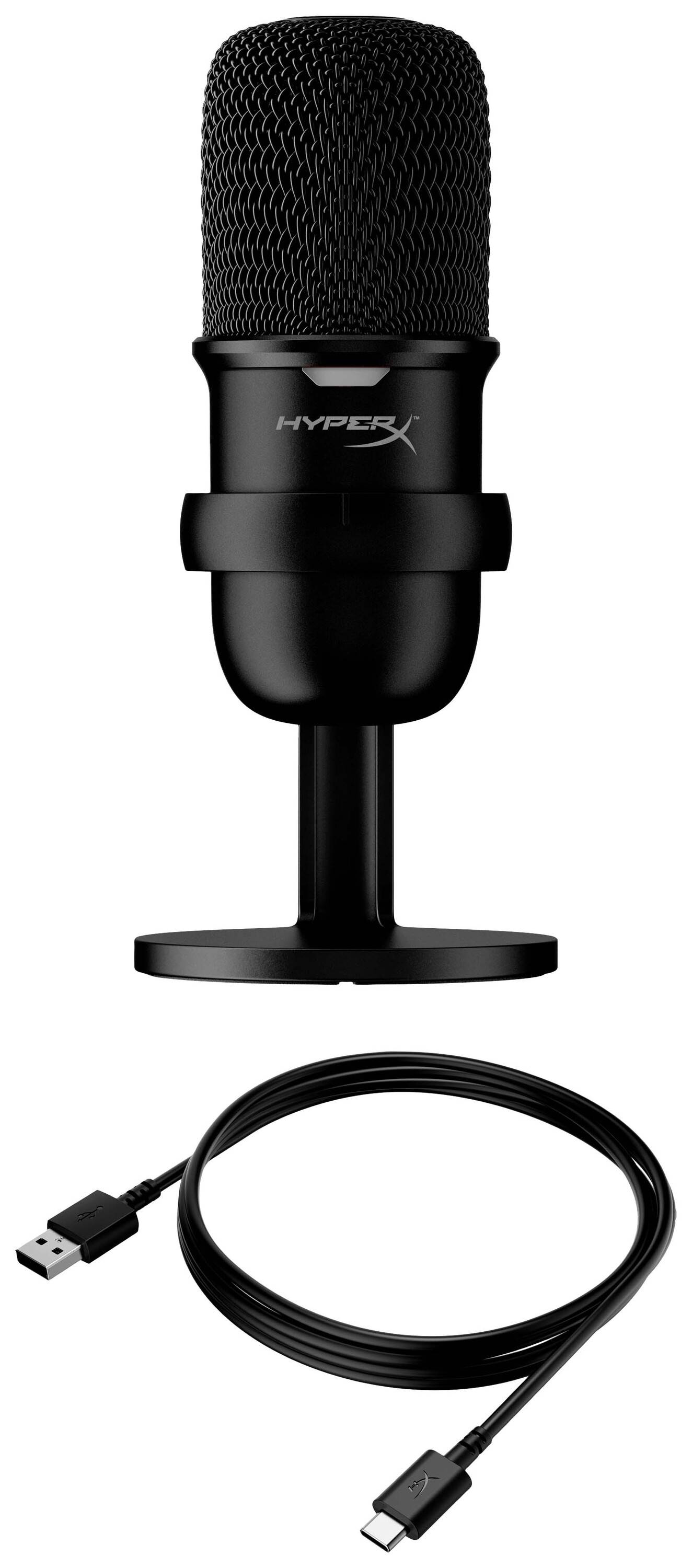 Hyperx solocast - microfono usb (nero)-5