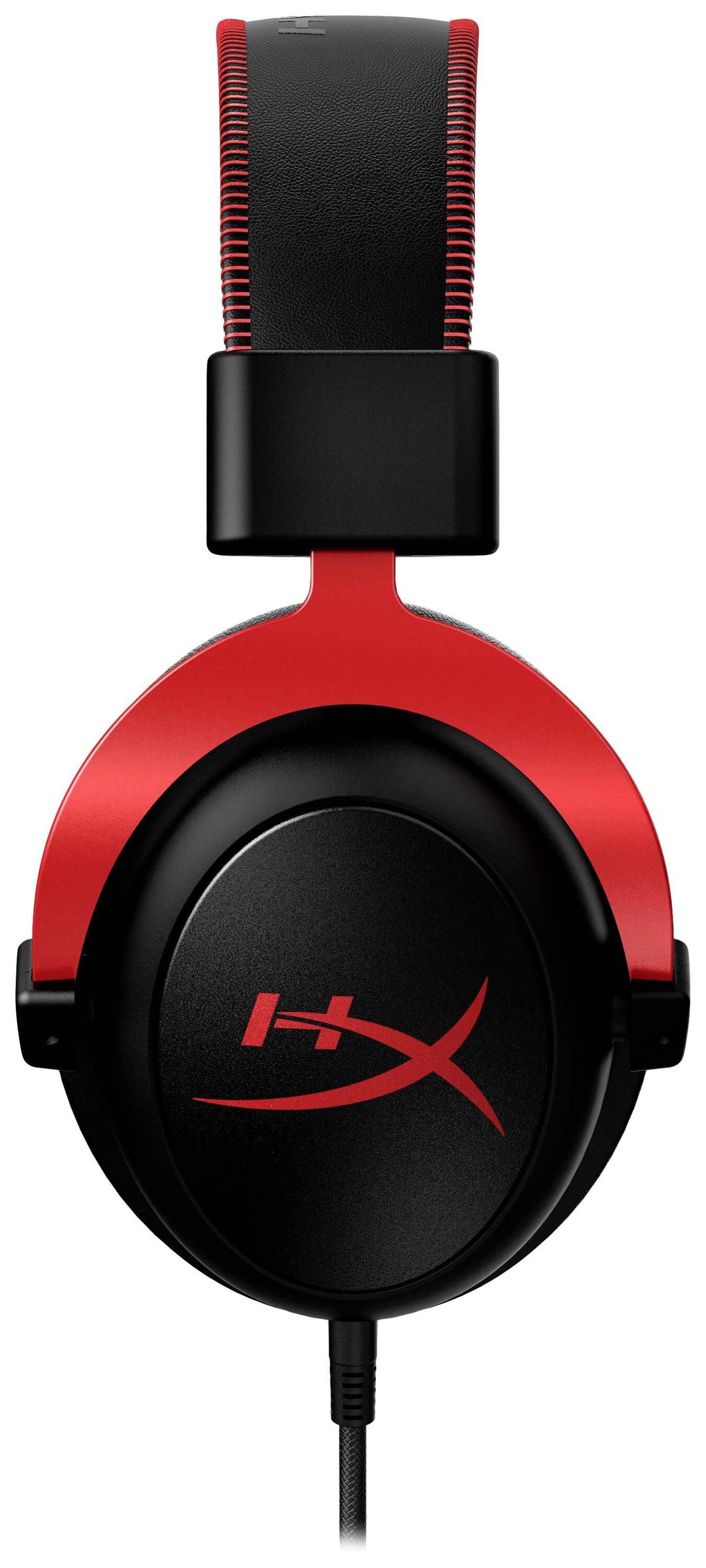 HyperX Cloud II - Gaming Headset Black-Red Auricolare Cablato A Padiglione Giocare Nero, Rosso-3