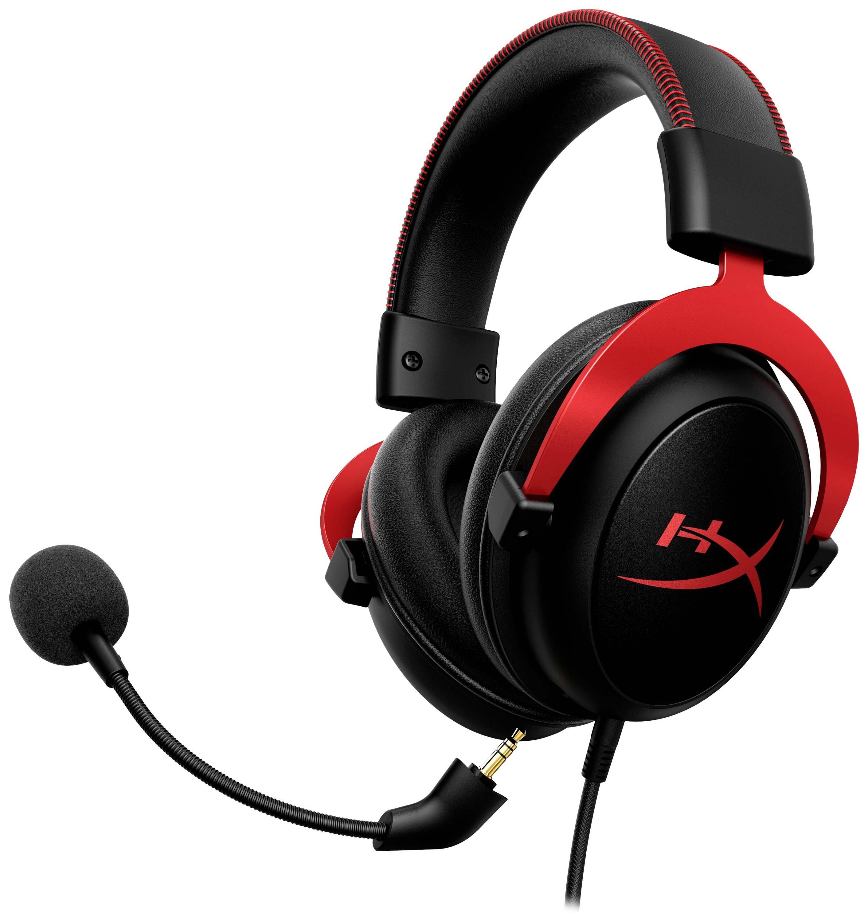 HyperX Cloud II - Gaming Headset Black-Red Auricolare Cablato A Padiglione Giocare Nero, Rosso-4