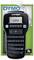 Un dispositivo di etichettatura DYMO, modello LM160, con tastiera QWERTZ e display che mostra 'LM160'. Confezionato in una scatola verde.