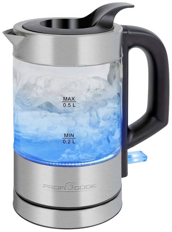Bollitore in vetro ProfiCook 0,5l PC-WKS 1228G