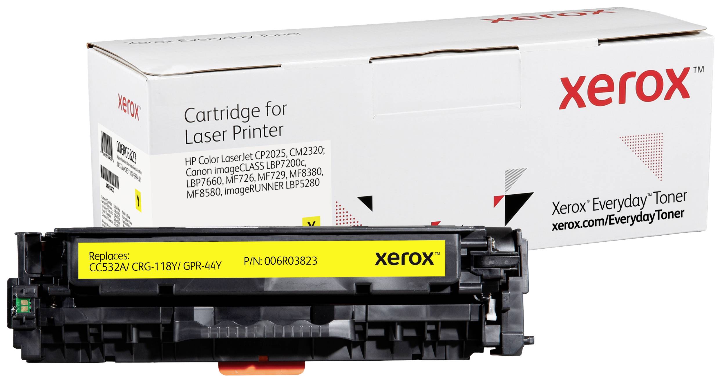 Everyday Toner rigenerato ™ di Xerox Giallo compatibile con HP 304A (CC532A), Capacità standard 006R03823-0