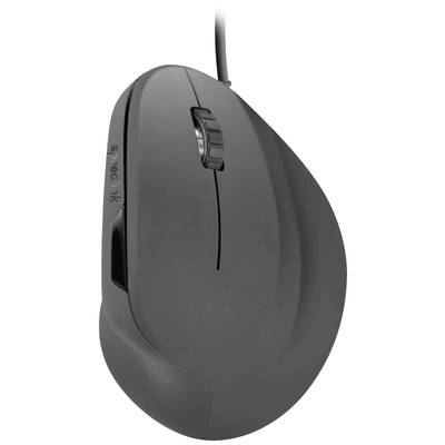 Acquista SpeedLink Piavo Mouse ergonomico USB Ottico Nero 6 Tasti 800 dpi,  1200 dpi, 1600 dpi, 2400 dpi Ergonomico da Conrad