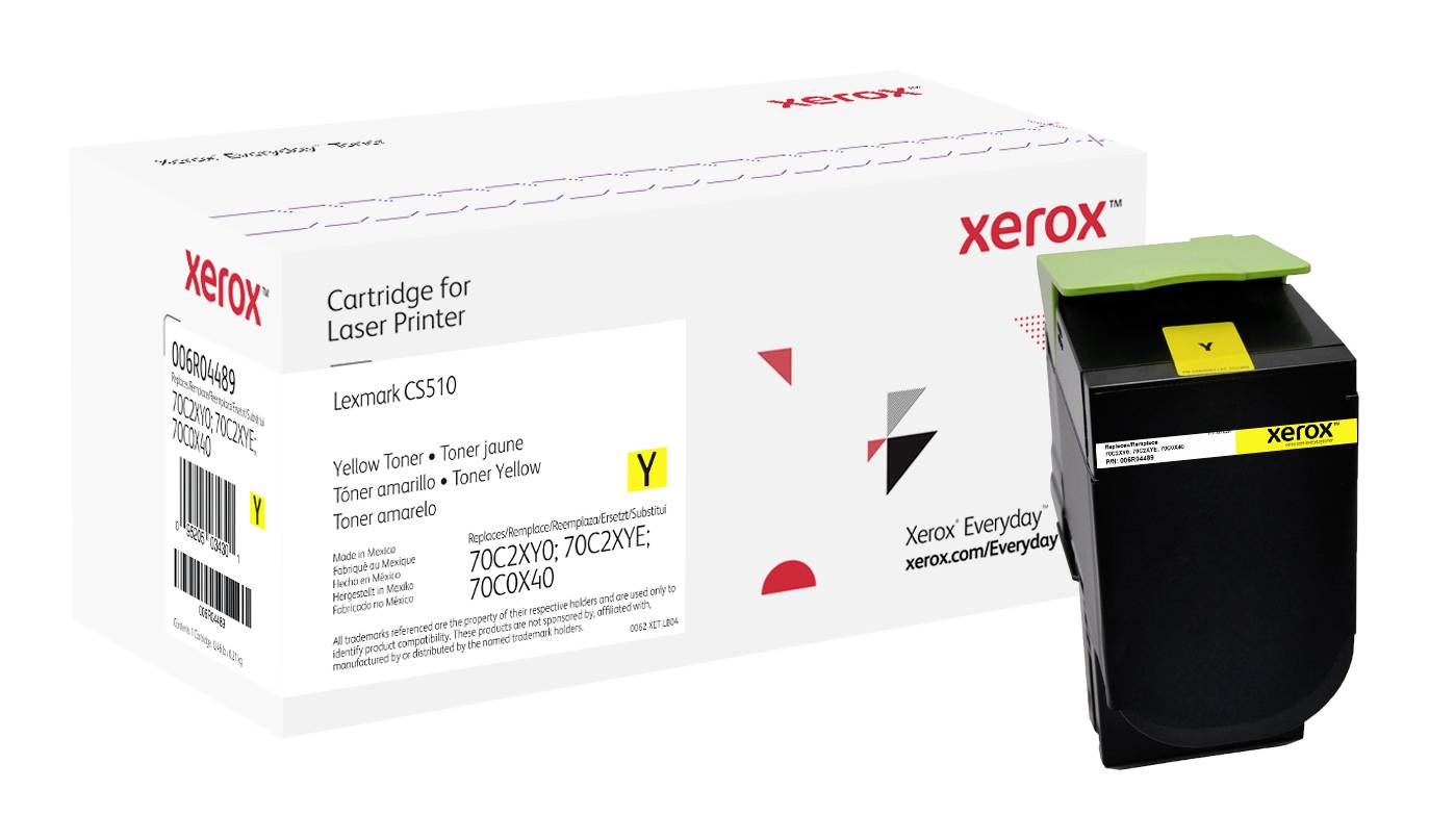 Xerox Toner sostituisce Lexmark 70C2XY0, 70C2XYE, 70C0X40 Compatibile Giallo 4000 pagine Everyday 006 R 04489-0