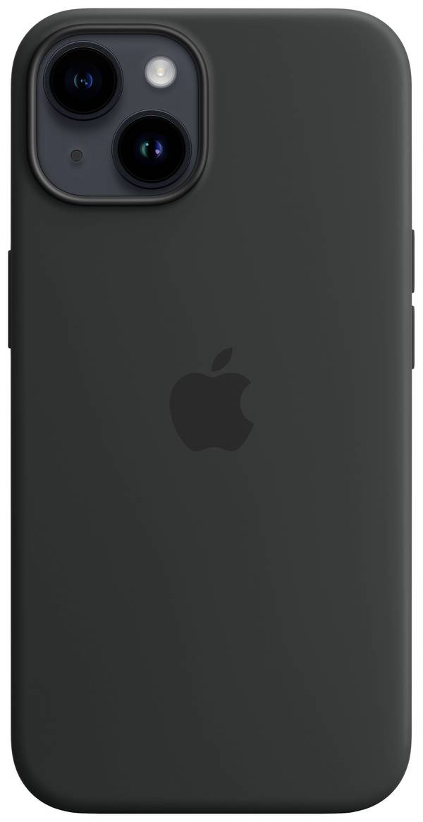 Apple Silicon Case MagSafe Custodia Apple iPhone 14 Mezzanotte Carica induttiva, Anti urti MPRU3ZM/A