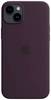 Apple Silicon Case MagSafe Custodia Apple iPhone 14 Plus Bacca di sambuco Carica induttiva, Anti urti MPT93ZM/A
