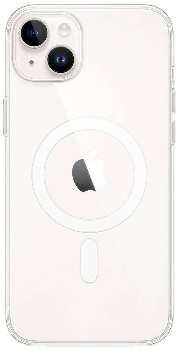 Apple Clear Case MagSafe Custodia Apple iPhone 14 Plus Trasparente Carica induttiva, Anti urti MPU43ZM/A