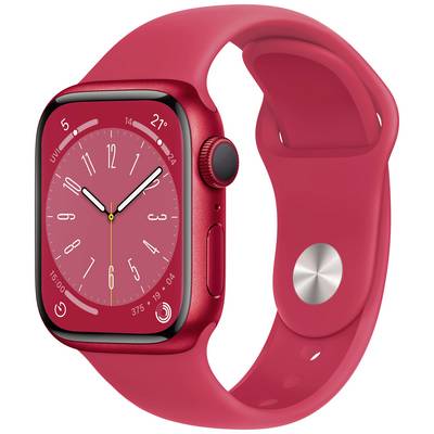 Apple Watch Series 8 GPS 41 mm Cassa in alluminio (PRODUCT) RED™ Cinturino sport (PRODUCT) RED™-0