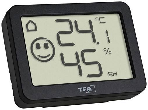TFA Dostmann  Termoigrometro Nero 30.5055.01