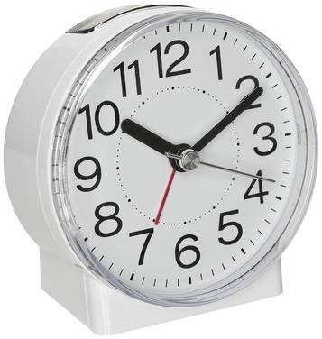 TFA Dostmann  60.1037.02  Quarzo  Sveglia  Bianco  Tempi di allarme 1