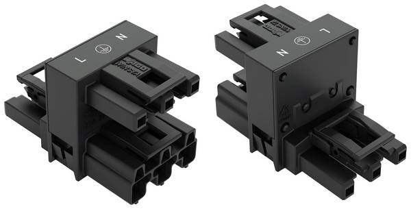 WAGO 770-635 Connettore WINSTA MIDI Distributore H Tot poli: 3 25 A Nero 50 pz. Pezzo