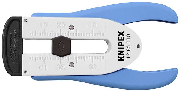 Knipex 12 85 110 SB Abisolierwerkzeug f. Glasfaserkabel Utensile per spelatura Adatto per Cavi rotondi