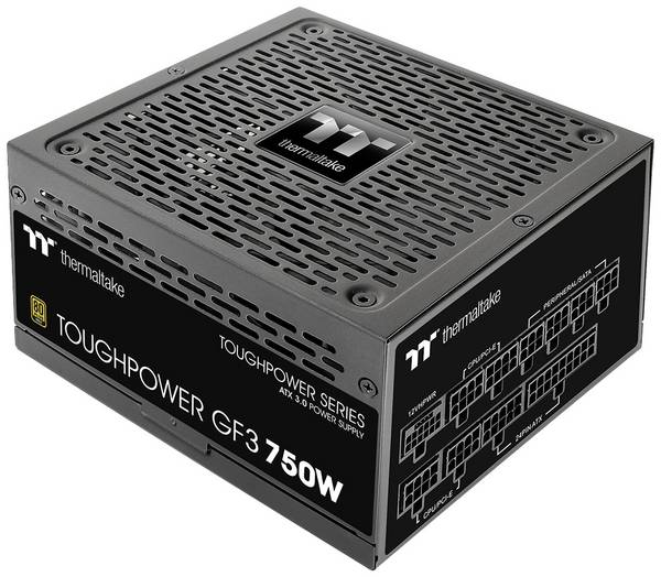 Thermaltake Toughpower GF3 alimentatore per computer 750 W 24-pin ATX Nero PS-TPD-0750FNFAGE-4