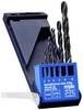PFERD TOOLS 25298003 SET DIN 338 HSSG N STEEL 6TLG Kit punte a spirale da metallo 6 parti 2 mm, 3 mm, 4 mm, 5 mm, 6 mm, 7 mm, 8 mm 1 KIT