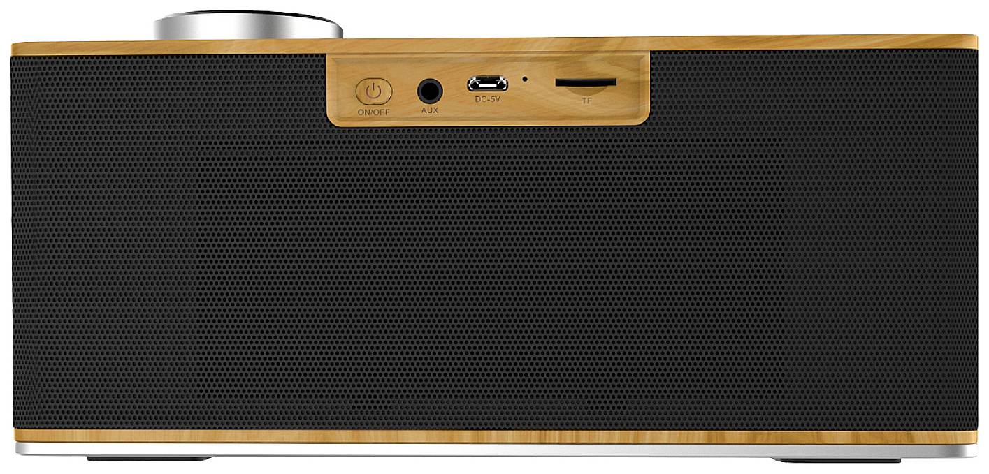 Radiosveglia Aiwa CRU-19RD - Doppia USB, Tuner FM, Doppio Allarme - Formati Musicali MP3/WMA - Colore Rosso - Foto 4