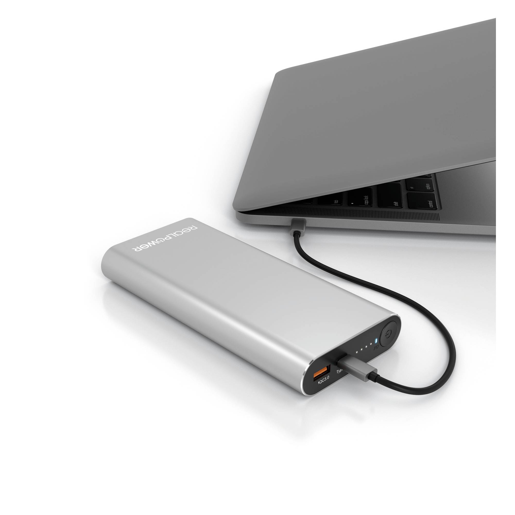 RealPower PB-20000PD Lithium-Ion (Li-Ion) 20000 mAh Aluminium (408097)-3