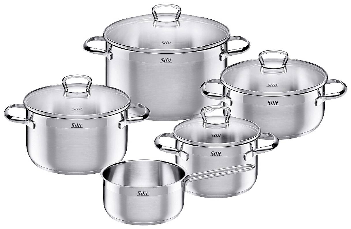 Silit 2109256731 Set di pentole da cucina 5 parti