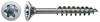 SPAX 0191010300305 R 88091 Senkkopf/T-STAR TG Vite da legno 3 mm 30 mm T-STAR plus Acciaio WIROX 1000 pz.